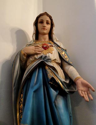 Statue of the Immaculate Heart